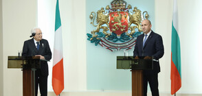 President Radev confers with Italian counterpart Mattarella