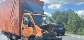 Верижна катастрофа в Търговищко блокира пътя София-Варна (СНИМКИ)