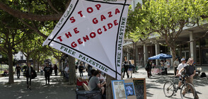 Голяма протестна вълна в американските университети срещу войната в Газа