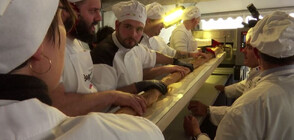 Рекорд: Френски пекари приготвиха най-дългата багета в света (ВИДЕО)