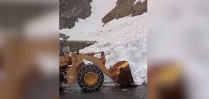 Разчистват над 4 метра сняг от най-красивото шосе в Румъния (ВИДЕО)