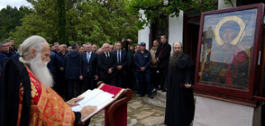 Главчев и българската делегация участваха в празника на манастира „Св. Георги Зограф“ в Света гора