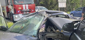 Кола на НСО, в която пътувал Кирил Петков, катастрофира. Има жертва (ВИДЕО+СНИМКИ)