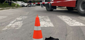 Кола блъсна и уби пешеходец на тротоар във Варна