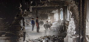 Експлозии и пожар в лагер за разселени край Рафа