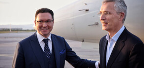 Генералният секретар на НАТО Йенс Столтенберг пристигна в България (СНИМКИ)
