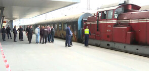 Пътнически влак и локомотив се удариха на Централна гара в София, има пострадали (ВИДЕО+СНИМКИ)