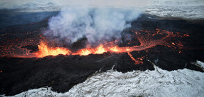 Изригването на вулкана в Исландия е било предшествано от поредица от земетресения (ВИДЕО)