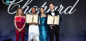 Деми Мур връчи специални награди на Майк Файст и Софи Уайлд в Кан