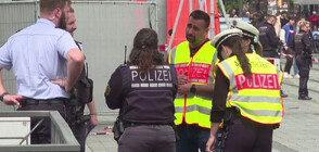 Полицаят, ранен при атаката с нож в Германия, е в кома