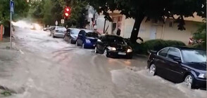 Бурята в Шуменско причини големи щети в целия град