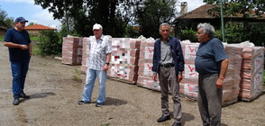След градушката във Великотърновско: Дариха 4000 нови цигли за пострадалите в Малки чифлик