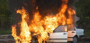 23-годишен изгоря в колата си след тежка катастрофа на пътя Пловдив-Асеновград