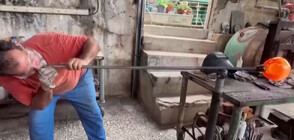 Кубинец сам усвоява как се ваят фигури от стъкло