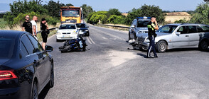 Катастрофа с моторист и автомобил блокира пътя Пловдив - Пещера