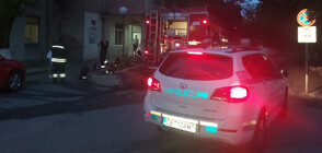 Пожар избухна в болницата в Благоевград (СНИМКИ)