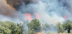 Два нови пожара пламнаха в Пловдивско, изгоряха 30 къщи