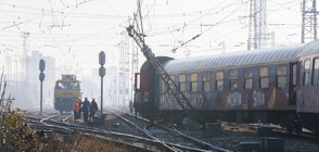 Бързият влак София-Варна дерайлира в района на гара Своге (ВИДЕО+СНИМКА)