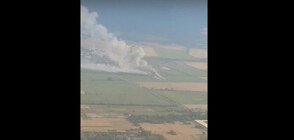 Вижте кадри отвисоко на взривовете край Елин Пелин (ВИДЕО)