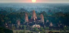 Силна буря повреди храмовия комплекс Ангкор, има жертва