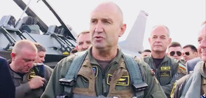 President Rumen Radev co-pilots F-16