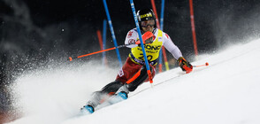 Albert Popov with a historic first victory at the Ski World Cup