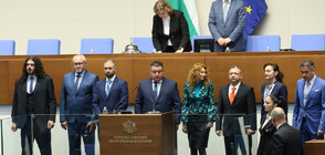 Which new deputies took the oath in the National Assembly