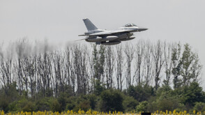 The second F-16 of the Bulgarian Air Force landed at Graf Ignatievo air base