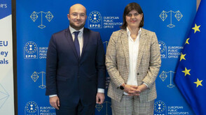 European Chief Prosecutor meets Bulgaria's Minister of Justice