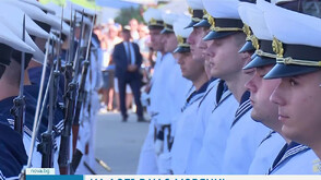 Празник във Варна: Курсантите на Випуск 2025 получиха офицерски звания
