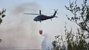 Пожарът край Сунгурларе отново се разпалва, евакуираха жителите на село Скала (ВИДЕО+СНИМКИ)