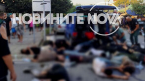 При гонка в Бургаско: Полицията залови бус, претъпкан с мигранти (СНИМКИ)