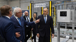 Румен Радев на среща с президента на Германия