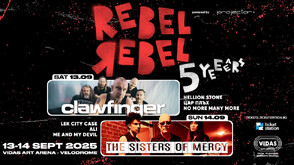 CLAWFINGER и Тhe Sisters of Mercy идват за Rebel Rebel 5
