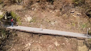 Родопското село Косово е на ръба да бъде откъснато от света заради свлечен път