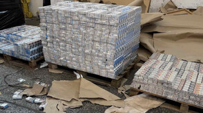 Заловиха контрабандни цигари за над 2,3 млн. лева на „Капитан Андреево“