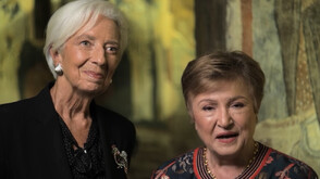 Кристалина Георгиева и Кристин Лагард посетиха Боянската църква (ВИДЕО)