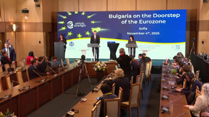 Домбровскис: Влизането на България в еврозоната е плод на дисциплина. Петкова: Това е само началото на пътя