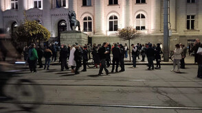 Протест на "Правосъдие за всеки" с искане за оставките на Борислав Сарафов и Антон Славчев