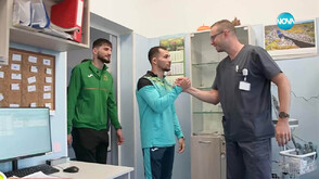 Боксьорите Рами Киуан и Радослав Росенов – на крака при лекарите, за да им благодарят