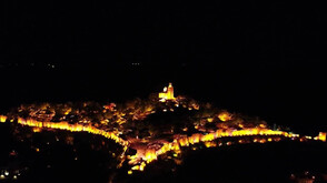 За първи път: Прожектираха и двете версии на "Звук и светлина" на Царевец