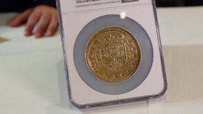 Продават на търг испанска златна монета от 1609 г. (ВИДЕО)