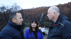 Желязков провери на място щетите от поройните дъждове в Симитли