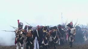 Мащабна възстановка: Хиляди разиграха битката при Аустерлиц в Чехия (ВИДЕО)