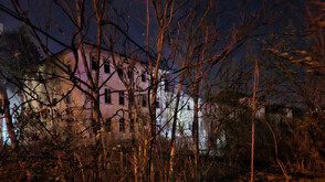 Пожар в старото военно училище във Велико Търново