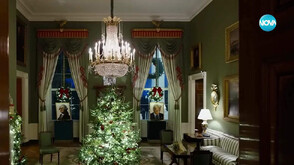 Мелания Тръмп представи коледната украса на Белия дом (ВИДЕО)