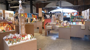 Най-вкусната изложба в света: В Лондон откриха „Градът от джинджифилови сладки”