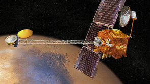 НАСА загуби връзка със сондата „Мейвън", която обикаля около Марс от десетилетие