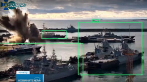 Украйна удари руска подводница в пристанището на Новоросийск