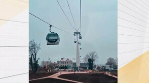 Откриха най-дългия градски кабинков лифт в Европа (ВИДЕО)